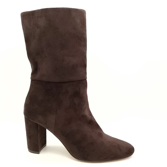 NEW Charles David Billow Boots Womens 9 Chocolate Brown Mid Calf Contemporary - Picture 1 of 9